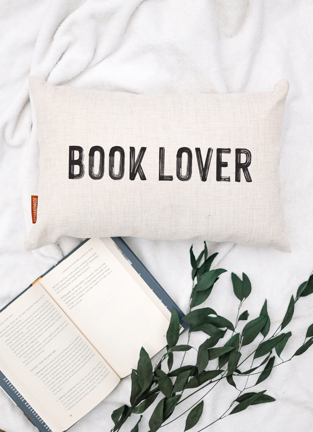 Book Pillow - Book Lover