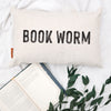 Book Pillow - Book Worm