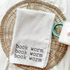 Book Worm Tea Towel