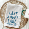 Lake Sweet Lake Custom Tea Towel