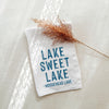 Lake Sweet Lake Custom Tea Towel