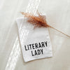 Literary Lady Bookish Tea Towel