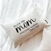 Mom Quote Pillow