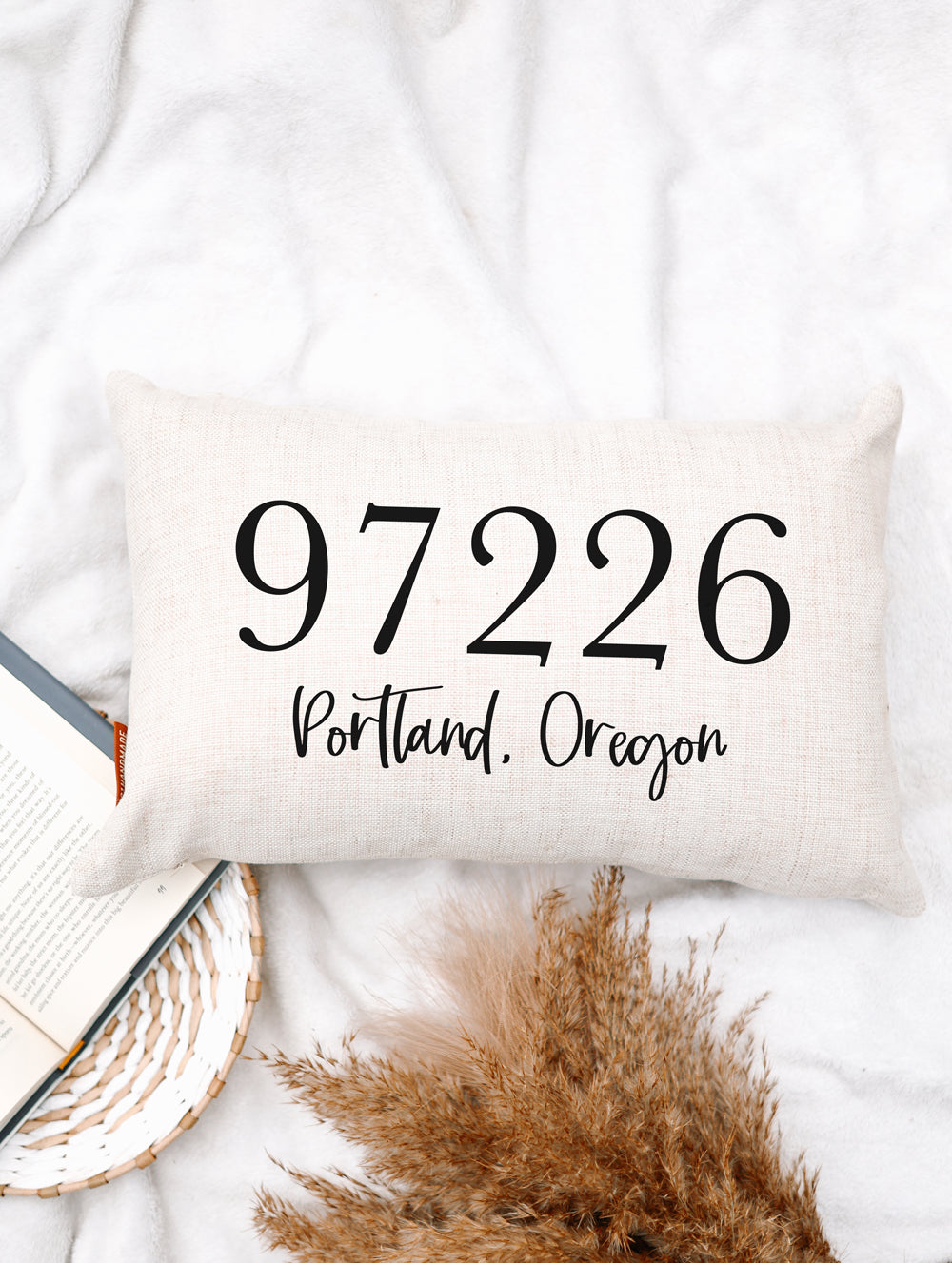 Zip code shop throw pillows